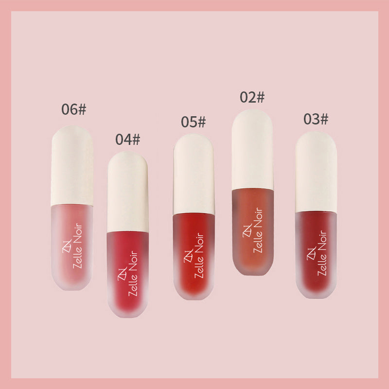 Liquid Lip Gloss | Matte Liquid Lip Gloss | Zelle Noir LTD