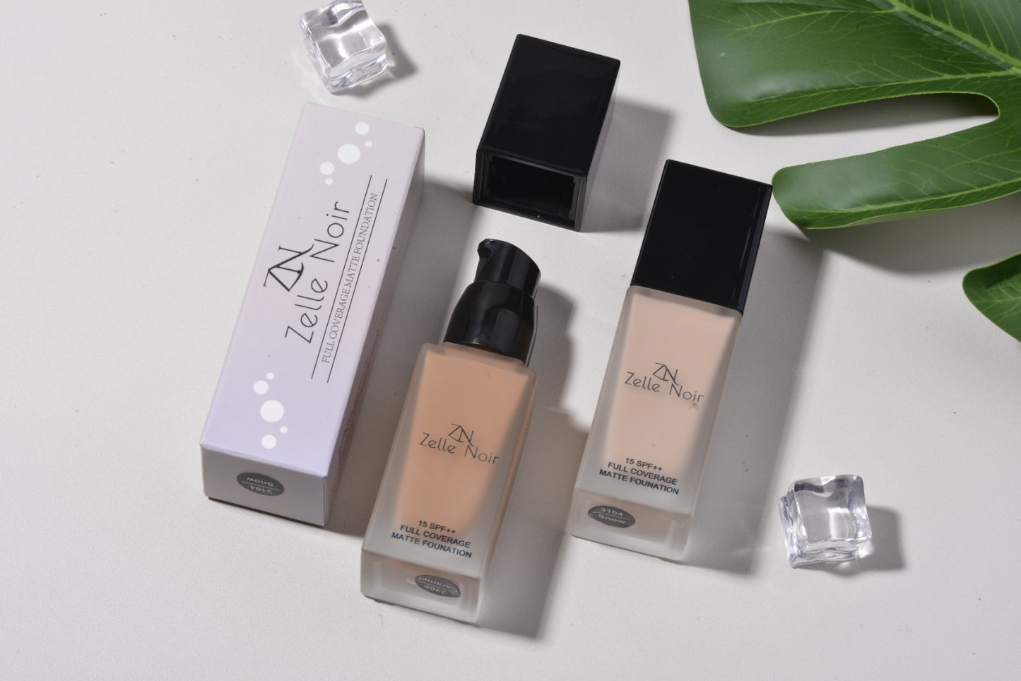 Zelle Noir Matte Liquid Foundation