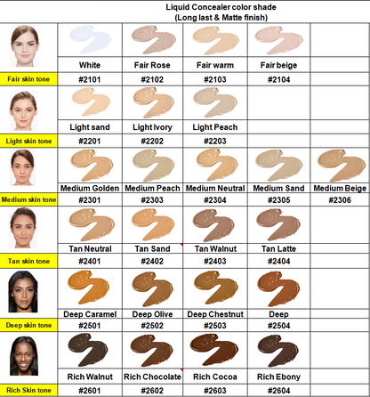 Zelle Noir Matte Concealer