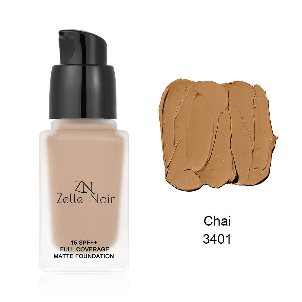 Zelle Noir Matte Liquid Foundation