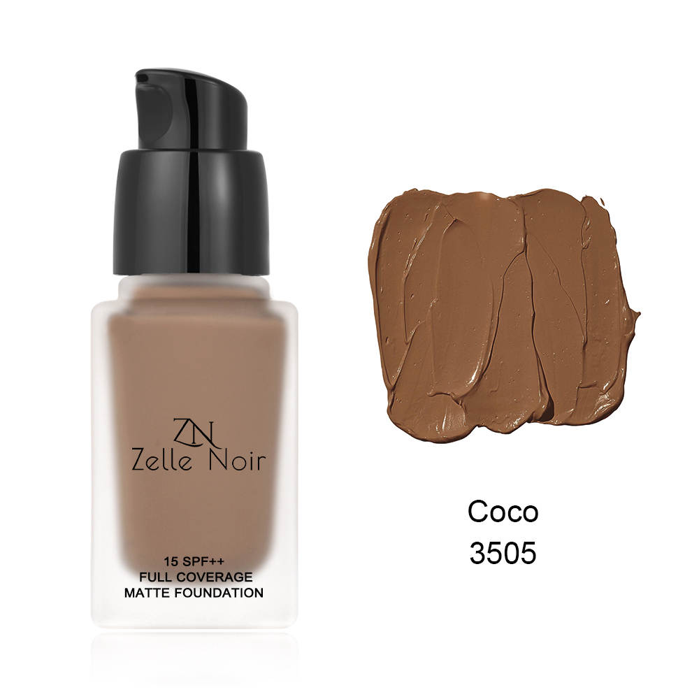 Zelle Noir Matte Liquid Foundation