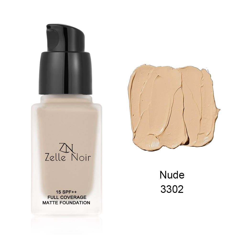 Zelle Noir Matte Liquid Foundation