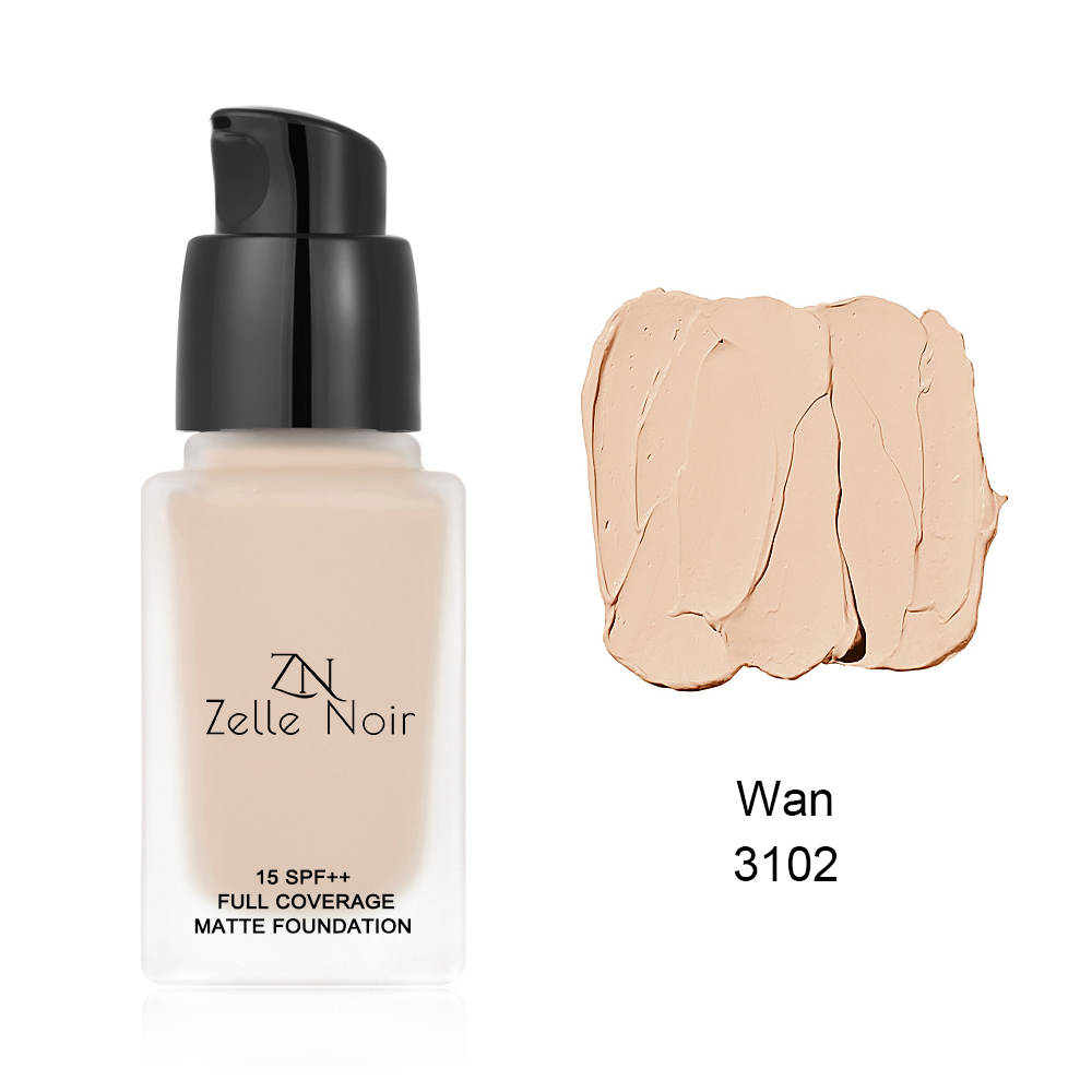 Zelle Noir Matte Liquid Foundation